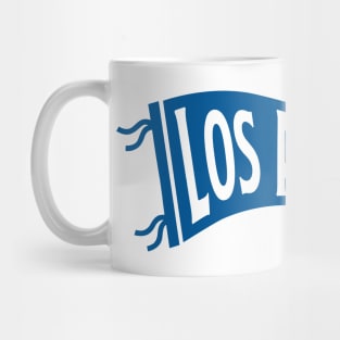 Los Angeles Pennant - White 2 Mug